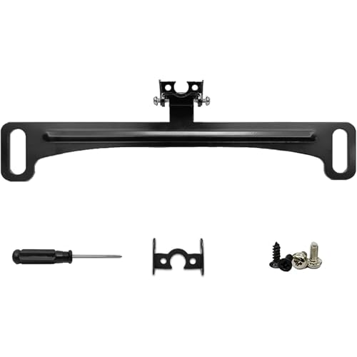 バックアップ カメラ ナンバー プレート マウント、1 PC 車のバックビューカメラナンバープレートブラケット、防水車のドライブレコーダーバックミラーカメラブラケット、逆転カメラ取り付けブラケット、ほとんどの車に適していますリア カメラ ナンバー プレート