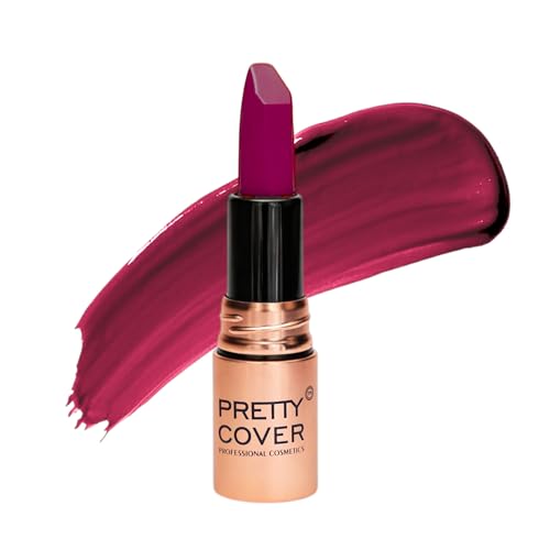 Image of Lightweight Liquid Lipstick - Highly Pigmented, Non-Drying Formula for Bold & Beautiful Lips 3.8g (PINK VIOLET)