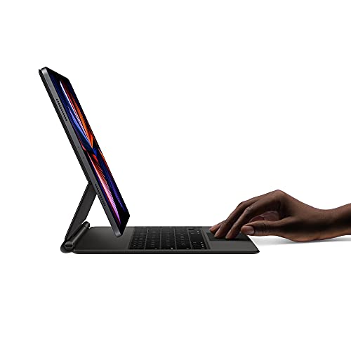 Image of Apple Magic Keyboard: iPad Keyboard case for iPad Pro 11-inch (1st, 2nd, 3rd, 4th gen) and iPad Air (4th, 5th gen, and M2), Great Typing Experience, Built-in trackpad, Japanese - Black