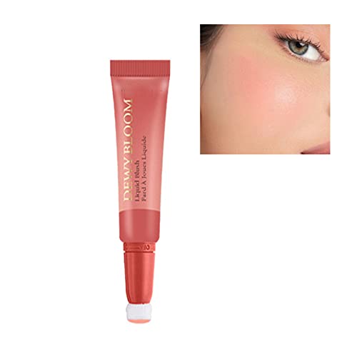 Liquide Blush Maquillage Cushion Applicateur - Fard À Joues Stick Imperméable de Longue Durée, Stick Crème Légère