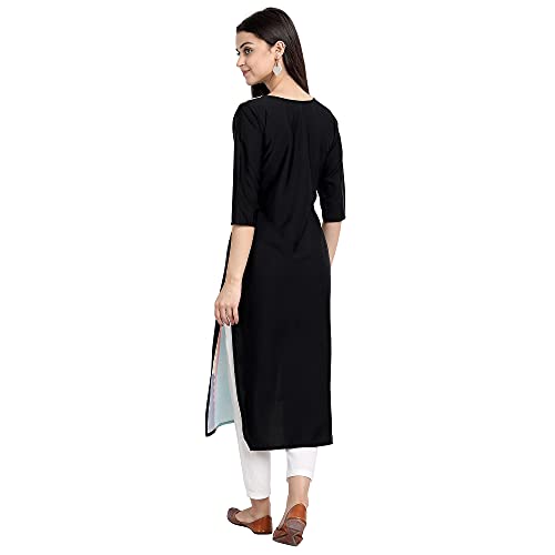 Image of Women's Crepe Regular Kurta