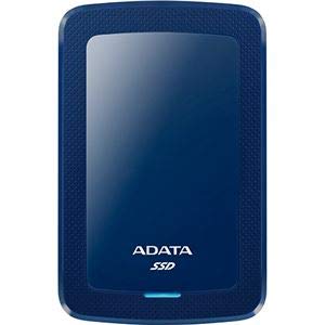 A-DATA USB3.1対応ポータブルSSD 480GB ブルー ASV300-480GC31-CBL 1台