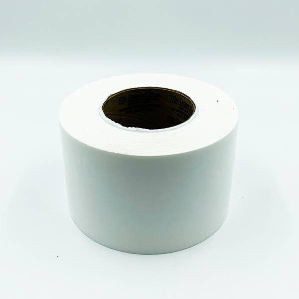 Vista 8 de Mr. Shrinkwrap Cinta de película retráctil de 2 pulgadas, impermeable, adhesiva, adaptable, ideal para reforzar costuras, parches y puertas