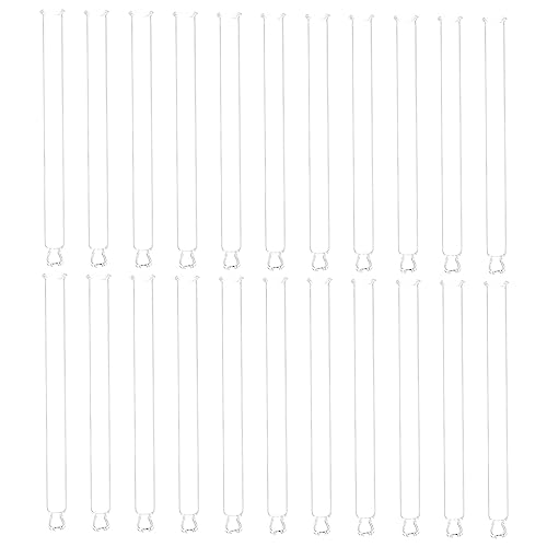 Healeved 60ml Glass Pipettes Essential Oil Droppers Liquid Dropping Pipets for School Home