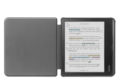 Image of Case for 7 inch Kobo Libra Colour /Libra 2 eReader Premium PU Leather Cover for Kono Libra Colour Case /Libra 2 eReader Case