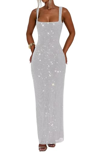 Sparkly Sequin Meramid Prom Dresses Spaghetti Straps Square Neck Tube Formal Evening Party Club Gowns
