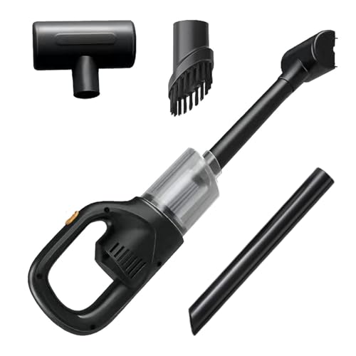 Genérico Aspiradora De Mano – PP ABS 16,5x14,5x4 Cm | Aspirador De Mano Inalámbrico | Limpiador Portátil Fuerte Succión De 50000 Pa | para Polvo Pelo Mascotas Suciedad Uso Interior del Coche