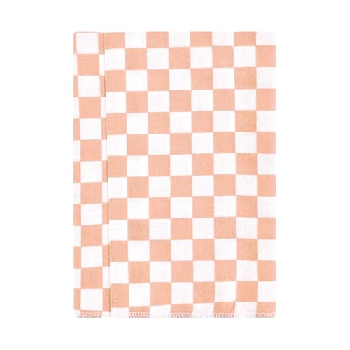 Image of Hudson Baby Unisex Baby Cotton Poly Flannel Burp Cloths, Retro Dinosaur 7 Pack, One Size