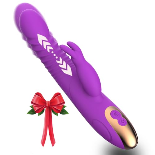Realistic Rabbit Ears Adult Tool for Women Today Soft Silicone Pleasure Toys for Women Thrusting Games 8 Powerful Modes Waterproof Automatic Electric Adult Toys Machine