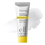 e.l.f. SKIN Suntouchable Invisible SPF 35 Sunscreen Mini, Lightweight Gel for Under Makeup, Daily Face Sunscreen for Women, Vegan & Cruelty-Free