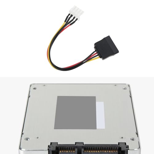 Cable MechPort 2Pcs SATA 15 Pin a 4 Pin PWM 15cm miniatura 2