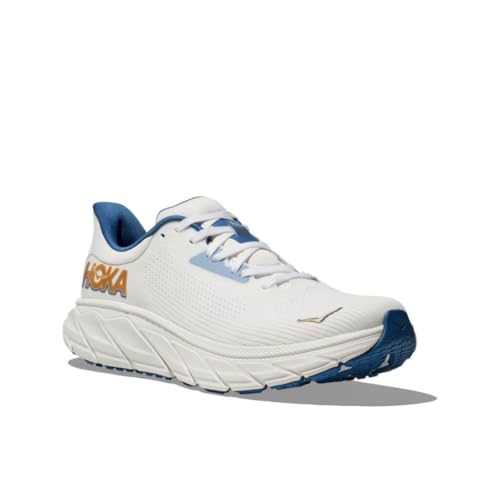 HOKA [ホカ] 陸上/ランニング ランニングシューズ アラヒ 7 ワイド メンズ 26.0 ホワイト×ゴールド