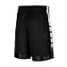 Nike Dry Shorts Elite Stripe (Little Kids/Big Kids) Black/White