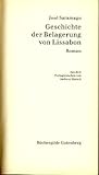 Geschichte der Belagerung von Lissabon - Jose Saramago