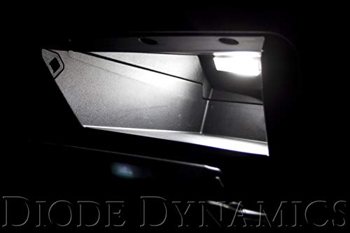 Diode Dynamics Glove Box LED compatible with Jeep Cherokee 2014-2016 (one), 194 HP3 Pure White (5000K)