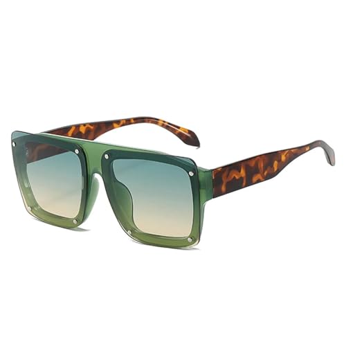 Lunettes de soleil UV400 vintage pour hommes et femmes avec verres dégradés