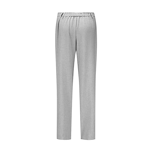 YUNCLOS Women's 2 Piece Business Office Suit Set One Button Short Sleeve Blazer Jacket and Suit Pants3