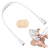 Longue durée de travail : cette lampe de lecture cervicale dispose d'une batterie rechargeable de 1 000 mAh et prend en charge une charge USB rapide, offrant jusqu'à 50 heures d'éclairage ininterrompu. Il est pratique de charger avec un câble intégré et idéal pour le travail de nuit, la lecture et le crochet.