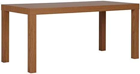 Dorel Home Products Parsons Modern Coffee Table, Natural