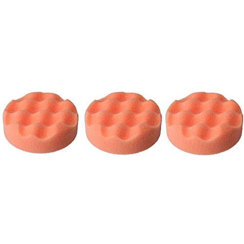 Éponge gaufre 75mm contre les micro-rayures de carrosserie x3