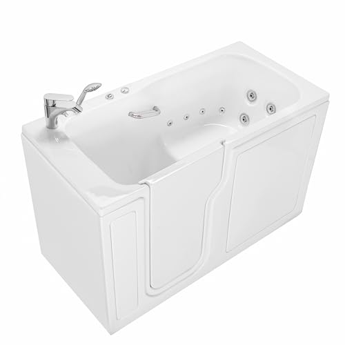 Ella Standard Acrylic Hydro Massage w/Independent Foot Massage Walk in