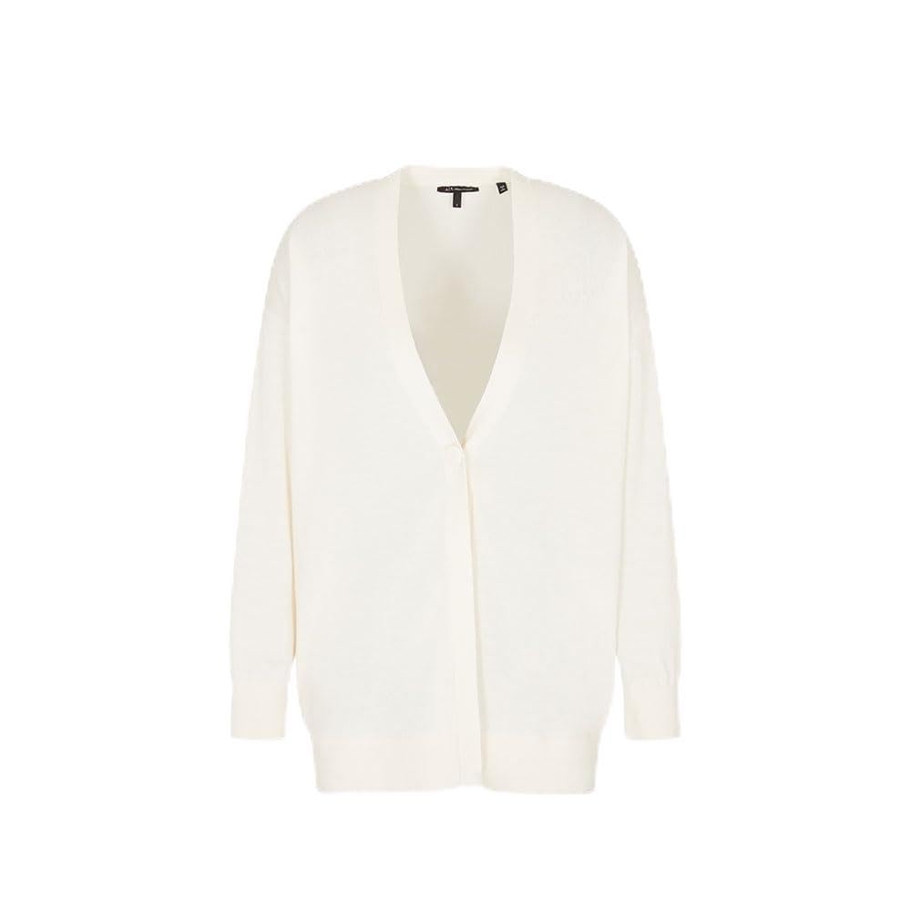 Armani Exchange Womens Knitted Merino Wool Cardigan