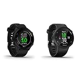 Garmin Forerunner 55 – GPS-Laufuhr mit 1,04“ Always-On-Farbdisplay, täglichen Trainingsempfehlungen, Laufzeitprognose & Forerunner 45 – GPS-Laufuhr mit umfangreichen Lauffunktionen, Trainingsplänen