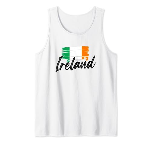 Bandera de Irlanda Irlanda, corazón del orgullo irlandés Camiseta sin Mangas