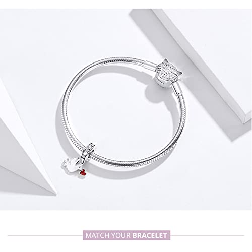 Pendentif message d'amour bracelet collier bijoux en argent 925 - 6