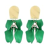 EBLIN Pendientes elegantes y modernos de estilo bohemio, hipoalergénicos y sin níquel, adecuados para regalar pendientes Q159#, Metal, Sin piedra preciosa