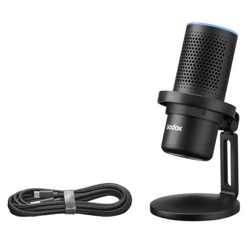 Image of GODOX EM68 RGB Cardioid Condenser USB Microphone