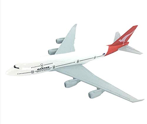 16cm Qantas Airways B747 Diecast Model Airplane