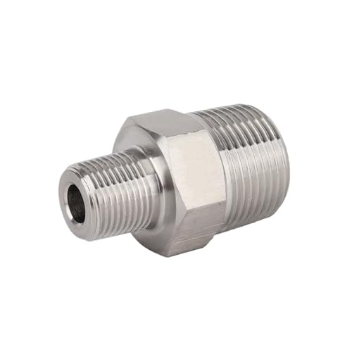 Mamelon M18x1.5 mâle vers M24x1.5 en acier inox 304 durable et robuste