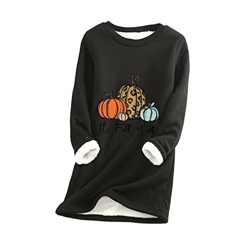 YMING Mujeres Plus Pullover Fleece Suéter Tallas Grandes Cover