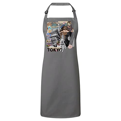 Tablier cuisine Tokyo Vintage fini les taches avec le style japonais