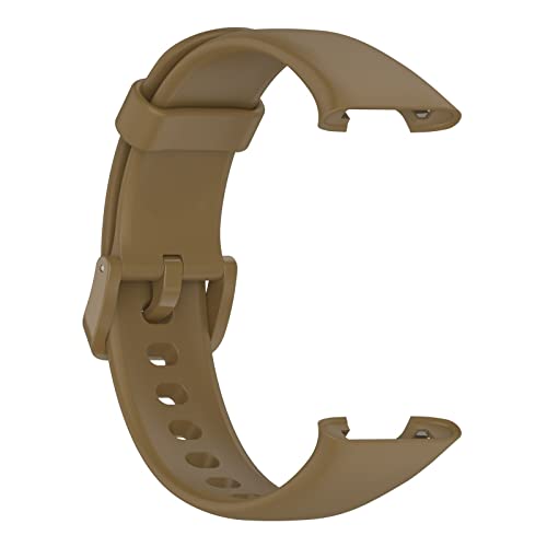 KAREN66 Armband Kompatibel mit Xiaomi Mi Band 7 Pro Armband Silikon Wasserdicht Ersatzband f&uuml;r Xiaomi Mi Band 7 Pro, Damen Herren (Kaffee)