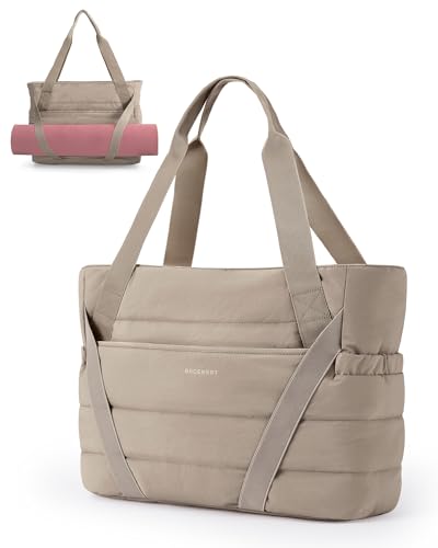 BAGSMART Quilted Gym Tote