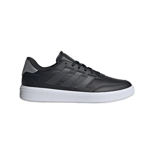 adidas adidas Womens CourtBlock Black/Carbon/Silver Metallic 11