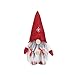 Manyo. Décorations de Noël, Suédois de Noël Père Noël GNOME Poupée de Noël sans Visage, Ornements de Noel Père Noël Decoration Maison Chambre (Rouge)