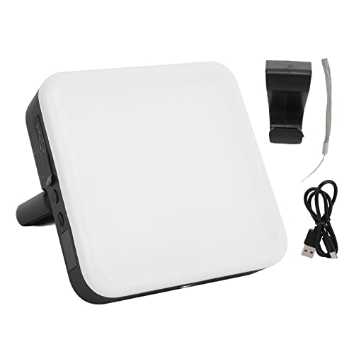 EVTSCAN 13500mAh LED Linterna para Acampar, Resistente Al Agua con Soporte Giratorio De 90 Grados para Tienda De Campaña, Lámpara Recargable Portátil Tipo C para Emergencias Al Aire Libre