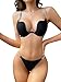 Women's Shiny Deep U Sexy Seamless Gathering Fashion Bra Paired With Exposed Hip Triangle Pants Daily Bra Set