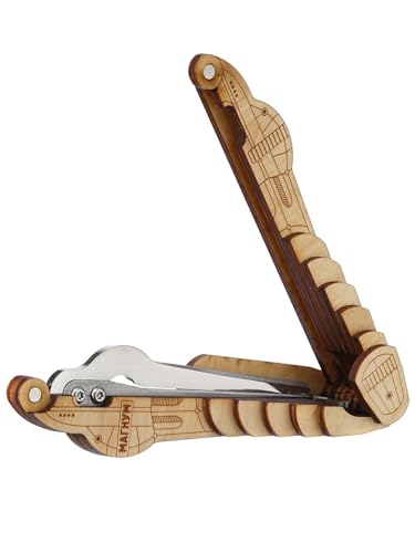 Shamanicshop Jew's Harp by D.Glazyrin/Magnum (in wooden case) - Professional mouth musical instrument (jaw harp) Beautiful sound Excellent quality Original Russian maultrommel (jaw harp, dan moi).