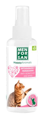 Menforsan Antigraffio e Anti-Morso 60 Ml, Prodotto Educativo Naturale per Gatti