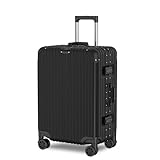 Voyagoux Valigia Media - 72L, 66x42x26cm, Luggage, Serratura TSA, Alluminio Suitcase, Vali...