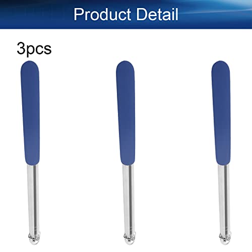 Image of Othmro 3Pcs Hollow Telescopic Teachers Pointer, Teaching Pointer Stick for Classroom, Metal Hand Retractable Pointer Extended Length 47.2 inch, Handheld Presenter Whiteboard Pointer (Blue)