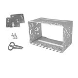 Universal Double DIN Replacement Car Stereo Radio Sleeve Cage Box Mounting Kit 110mm