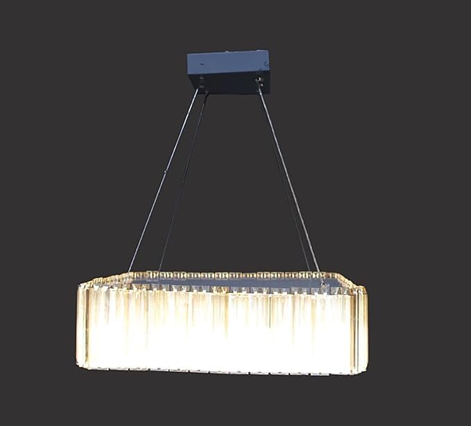 Image of Modern K9 Crystal Chandeliers Gold -2Tier Round Crystal Chandelier for Living Room Colors.Warm White, Moon Light,Golden,Led Plate Included. (Black Gold, 300MM) (Dimmable SQR, 400MMBG)
