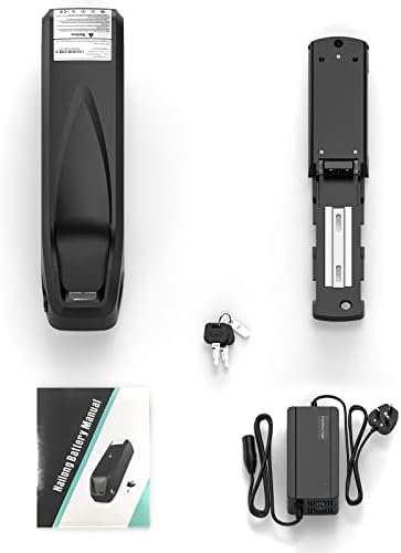 Varstrom Ebike Battery 48V 13Ah 17.5Ah 18Ah 19.2Ah 20Ah with Charger, Safe Lock, Battery Base, Battery Indicator, XT60 Connector Electric Bike Battery for 1000W-250W Electric Bike Conversion Kit