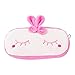 Skyeye. Trousse à crayons en peluche pour enfant Motif lapin timide