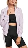 Urban Classics Damen Women's Light Bomber Jacket Jacke, Lila, 3XL EU